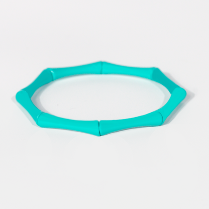 Bamboo Enamel Bracelet | Mint